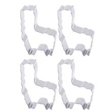 4 Keks Ausstechformen Alpaka Form Backen