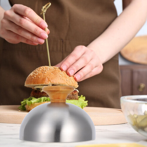 Essenshaube Burger Schmelzhaube Metallabdeckung 2
