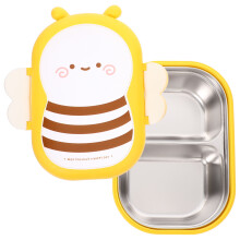Isolierte Auslaufsichere Lunchbox Bienenförmige Snackdose