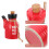 Salad Dressing Container Keramik 200 Ml Rot 1 Set 6