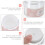 Raindrops Travel Cream Jars Exact Dosage Control 1pack 10
