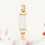 Sweater Clip Kartenhalter Kette Weiß 5