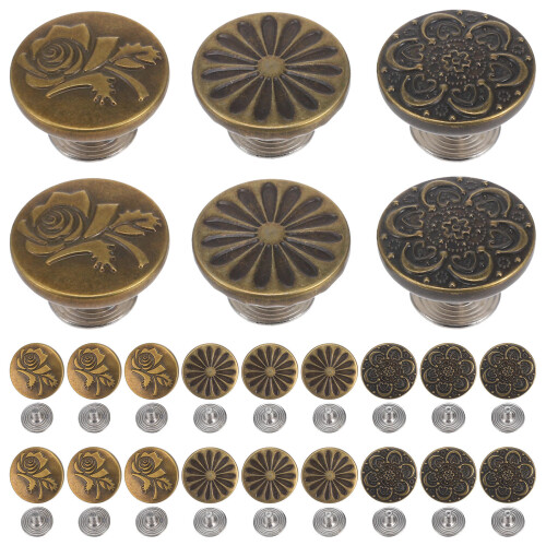 Raindrops 30 Stck. Metall Jeans Anstecker Für Taille 2