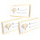 3Stk Wifi Passwort Schild Acryl 10X25Cm 1