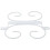 Glass Cup Holder Iron Hanging Rack For Kitchen Wine Goblets 1