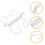 Glass Cup Holder Iron Hanging Rack For Kitchen Wine Goblets 5