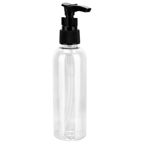 6Pcs Black Press Pump Bottles Convenient Soap Dispensers for Storage