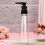6Pcs Black Press Pump Bottles Convenient Soap Dispensers for Storage 9