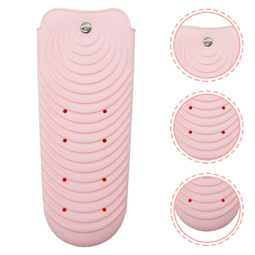 Flat Iron Curling Iron Silikonbeutel Hitzebeständig Halterung 2
