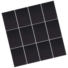 100Stk Bastelpapier Schwarz Zeichenbedarf