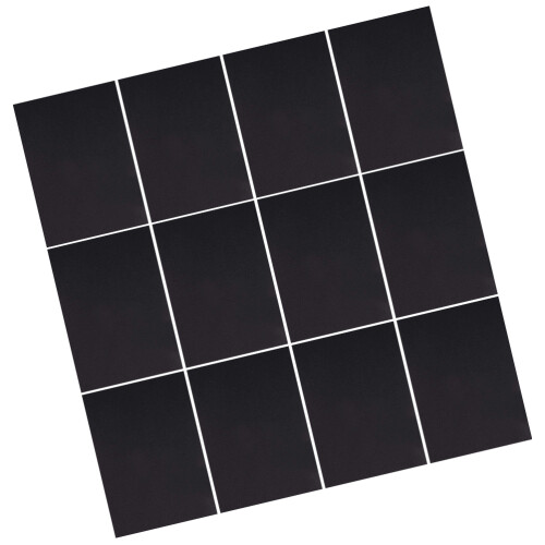 100Stk Bastelpapier Schwarz Zeichenbedarf