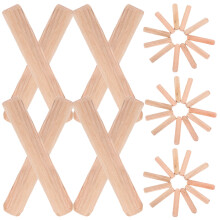 Hardwood Dowels Beige Furniture Makers 2000pcs 1.6x0.3x0.3in