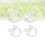 2 Pairs Silicone Waterproof Ear Plugs For Interphone ( ) 8