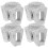 4Stk Festadapter Für Scaffold Eisen Teil Zubehör 4