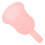 Silikon Menstruationscup Wiederverwendbar Mit Sammelbeutel Orange S 6