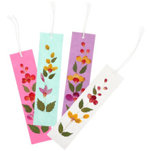 4St Gedroogde Boekenleggers Voor Creatieve DIY En Cadeaus