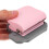 Pink Plastic Hole Puncher Compact Portable Tool for Home Crafts 6