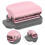 Pink Plastic Hole Puncher Compact Portable Tool for Home Crafts 10