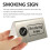 Smoking Area Schild Raucherbereich Aus 5