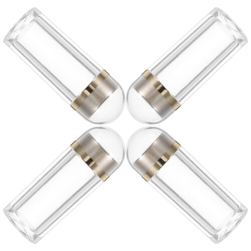 4St Transparante Mini Plastic Pillendoosjes Met Voor