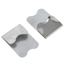 2Stk Quadratische Edelstahl Nagelvorlagen Für Nagelstudio Diy