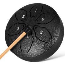 Ethereal Drum Tongue Drum 6 Töne 3 Zoll Mit Und Schlägel