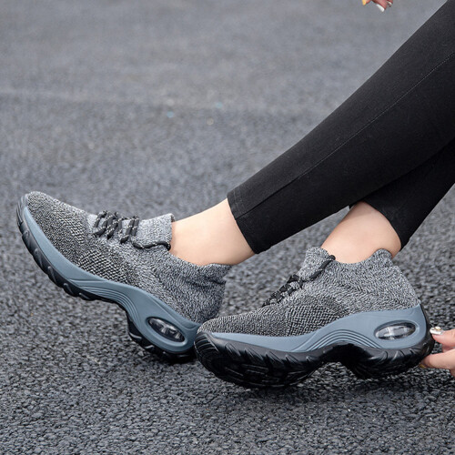 Paar Dicke Sohle Turnschuhe Praktisch 2