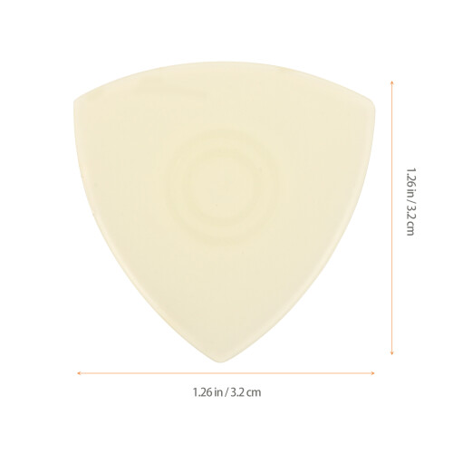 Wit Nylon Gitaar Plectrum Met Comfortabele Grip 2