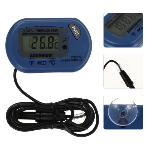 1Mini Digitaal Aquarium Thermometer Waterdicht Vis Thermometer 2