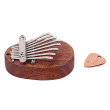 8 Kalimba Plektren Holz Musik Kinder Schlüsselanhänger