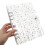 Binder Notebook Shell, Lovely Scrapbook Für Loseblatt, Büroaccessoire 7