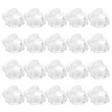 20 Unidades 5G Recargable Pote Transparente Para Polvo Sombras