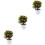 3 árboles artificiales con en maceta para decoración de 7