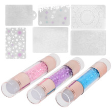 plantilla manicura 3 . silicona estampado