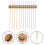 brochetas desechables de bambú para hamburguesa, , , sándwich 3