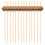 brochetas desechables de bambú para hamburguesa, , , sándwich 7