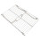 plegable de inoxidable para camping y barbacoa 4