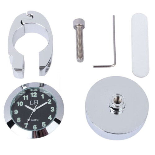 Montre Électrique Pour Tableau Aluminium Étanche Argent