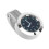 Montre Électrique Pour Tableau Aluminium Étanche Argent 4