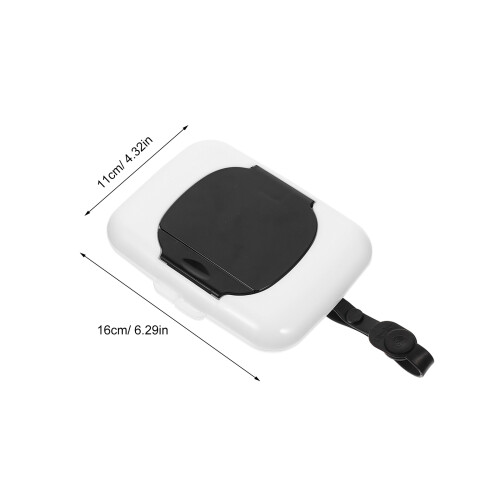 2 pièces distributeur portable réutilisable pour lingettes de voyage 2