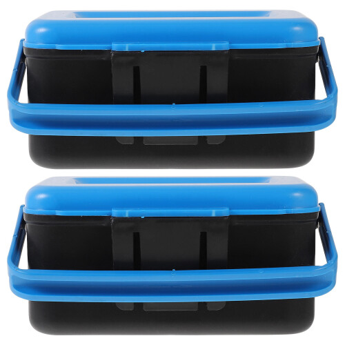 boîte à appâts portable multifonction pour 2 pièces