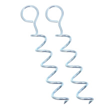 2 Pièces Piquet D'Attache Pour Animal Spiral Extérieur