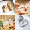1 Set Kit De Moulage Main Bébé Souvenir Alimentaire 8