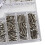 vis miniatures en verre argentées pour ordinateur portable 11