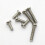vis miniatures en verre argentées pour ordinateur portable 3