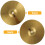en laiton hi-hat 8 pouces pour batterie 7