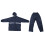 Waterproof Mens Rain Pants With Reflective Dark Blue 1 Set 4