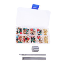 1Set Nieten Katzenauge DIY Set Zur Kleidung Verzierung
