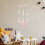 Mobile Wind Chime Hanging Bell With Felt Ball 4