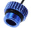 Mlins Water Hose Oxygen Bottle Dust Plug 3.20x3.20x2.50cm Blue 8